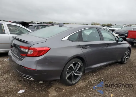 2020 Honda Accord Sport из США, поврежденный, VIN 1HGCV1F39LA143339